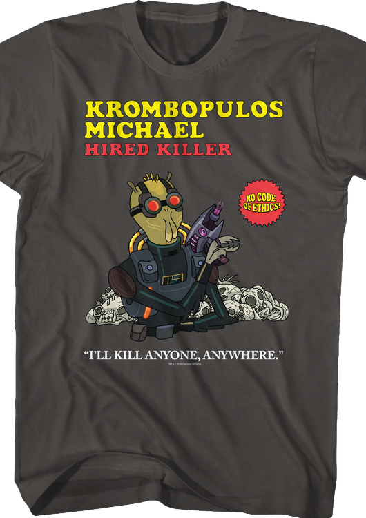 Krombopulos Michael Rick and Morty T-Shirt - main product image