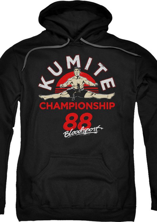 Kumite Championship Bloodsport Hoodie - main product image