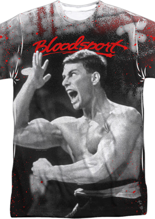 Kumite Sublimation Bloodsport T-Shirt - main product image