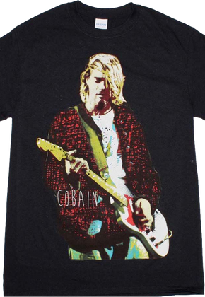 Kurt Cobain Photo Nirvana T-Shirt