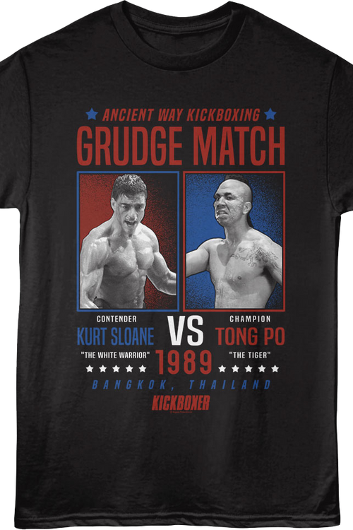 Kurt Sloane vs. Tong Po Kickboxer T-Shirtmain product image