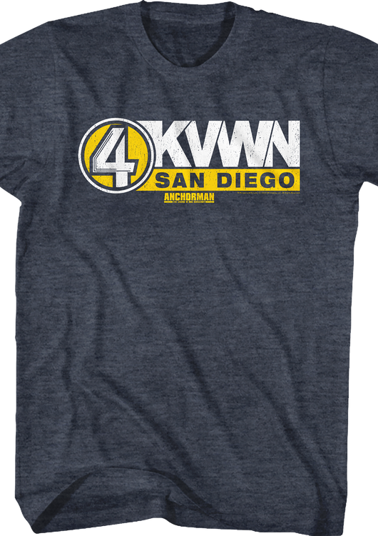 KVWN Logo Anchorman T-Shirt - main product image