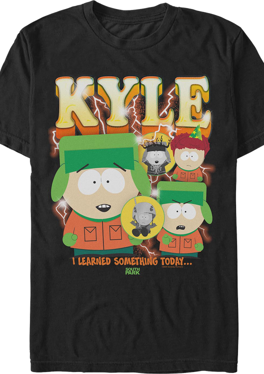 Kyle I Learned Something Today South Park T-Shirt - main product image