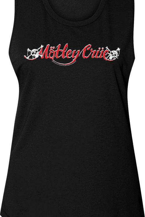 Ladies 1989-1994 Logo Motley Crue Muscle Tank Topmain product image