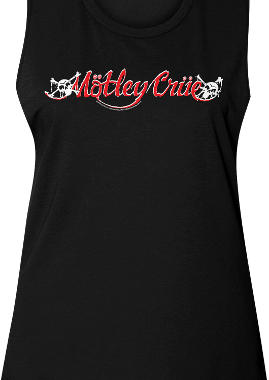 Ladies 1989-1994 Logo Motley Crue Muscle Tank Top - main product image