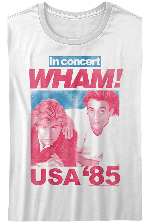 Womens '85 USA Concert Wham Shirtmain product image