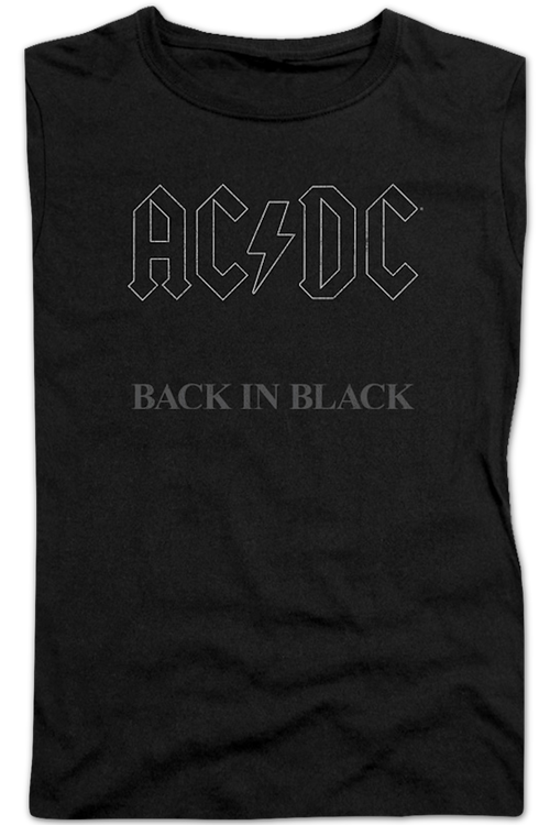 Ladies ACDC Back In Black Shirtmain product image
