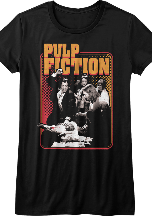 Womens Adrenaline Shot Pulp Fiction Shirt - main product image