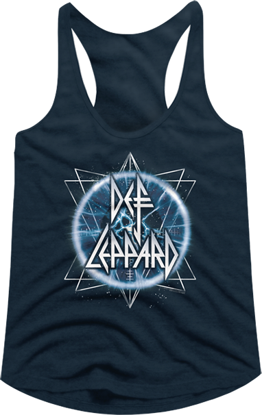 Ladies Adrenalize Def Leppard Racerback Tank Topmain product image