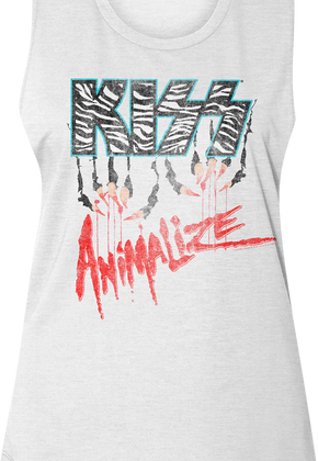 Ladies Animalize KISS Sleeveless Crewneck Shirt