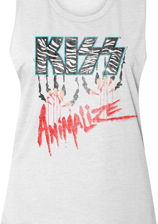 Ladies Animalize KISS Sleeveless Crewneck Shirt - main product image