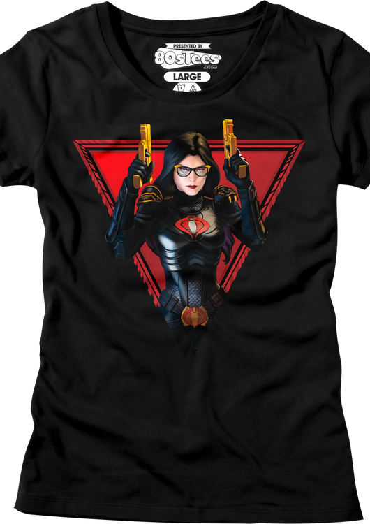 Womens Baroness Classic Pose GI Joe Shirt - main product image