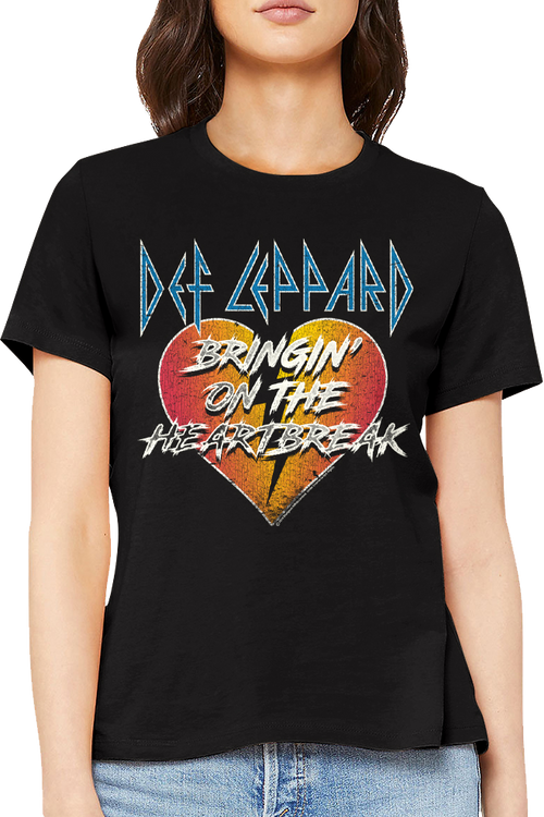 Womens Bringin' On The Heartbreak Def Leppard Shirtmain product image