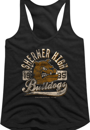 Ladies Bulldogs Breakfast Club Racerback Tank Top