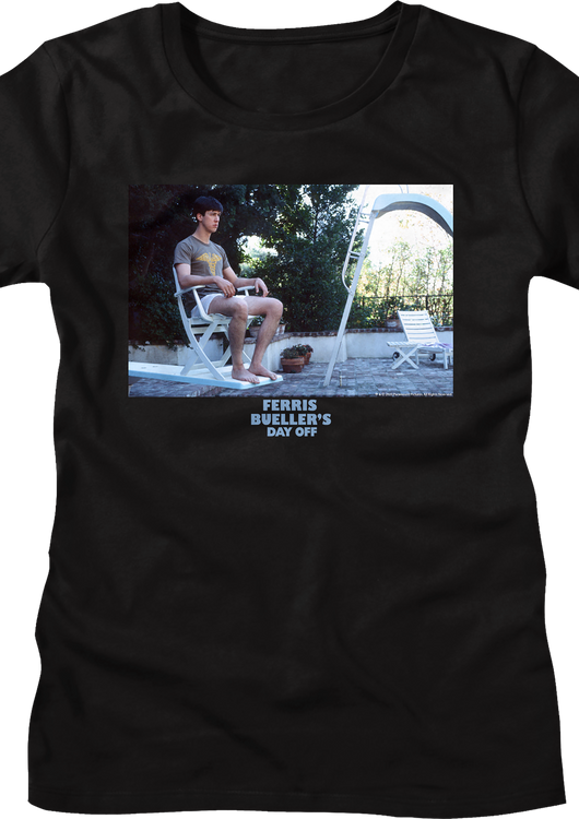Womens Cameron Poolside Ferris Bueller's Day Off Shirt - main product image