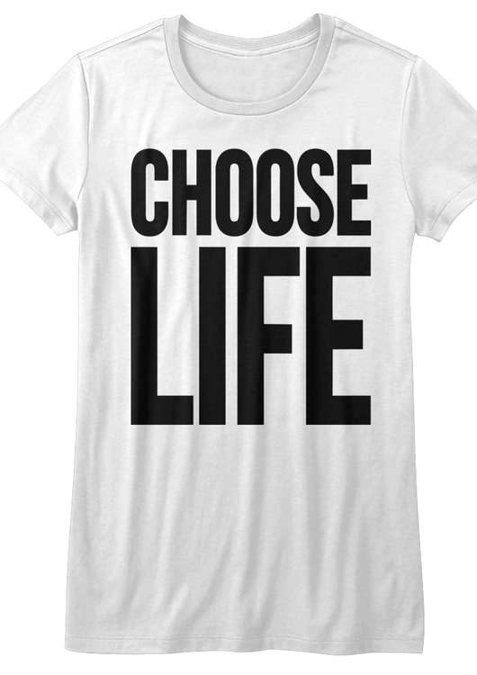 Womens Choose Life Shirt - main product image