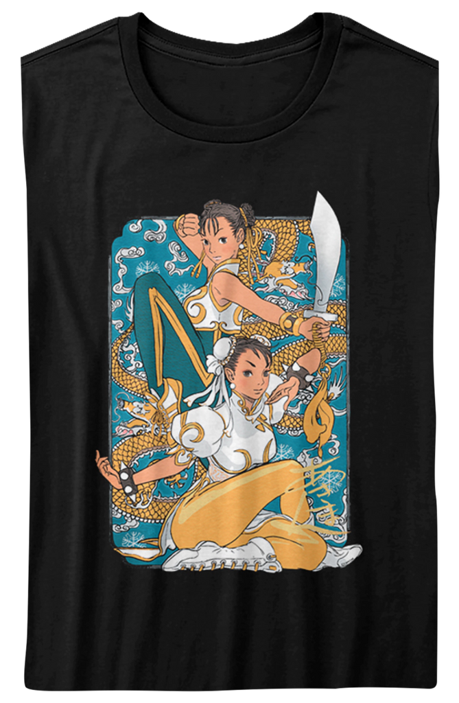Chun Li Merch Ladies Chun-Li Street Fighter Shirt