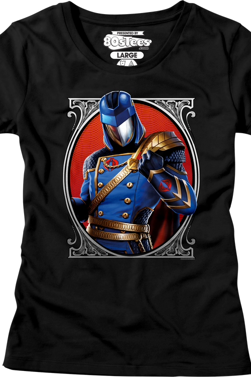 Womens Cobra Commander Classic Pose GI Joe Shirtmain product image