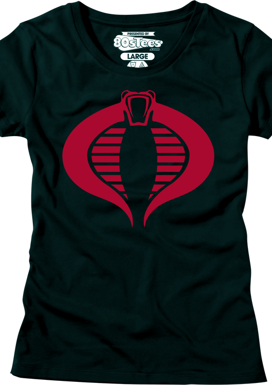 Womens Cobra Logo GI Joe Shirt - main product image