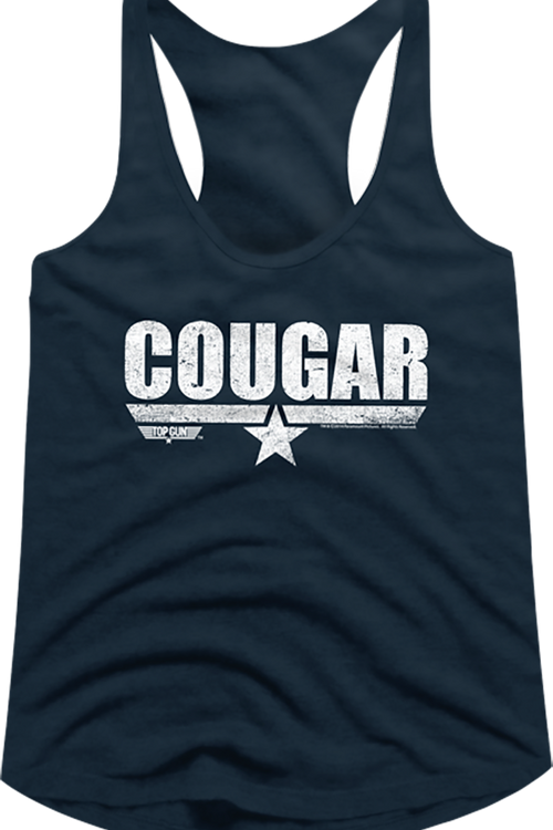 Ladies Cougar Top Gun Racerback Tank Topmain product image