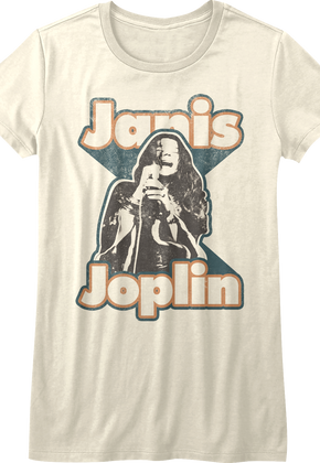 Womens Distressed Janis Joplin Shirt