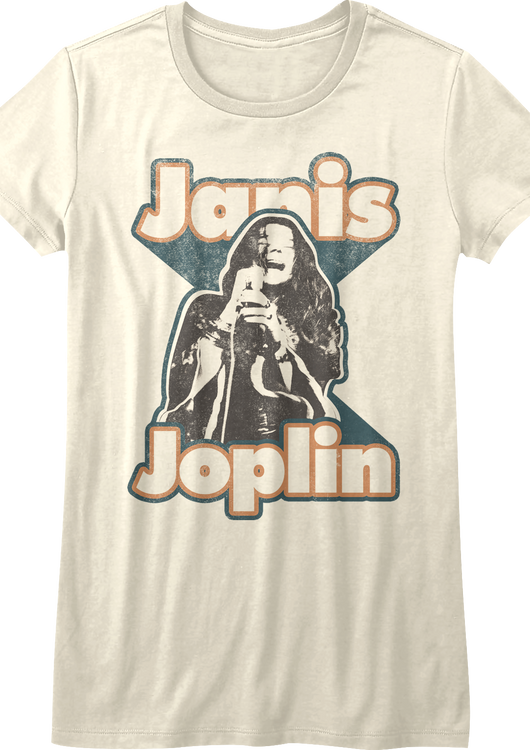 Womens Distressed Janis Joplin Shirt - main product image