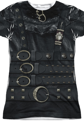 Ladies Edward Scissorhands Costume Shirt
