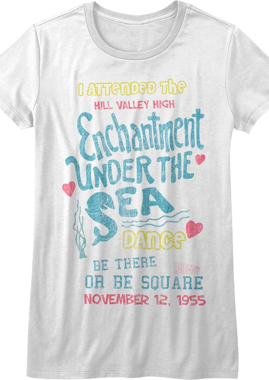 Ladies Enchantment Under The Sea Dance Back To The Future Shirt - main product image