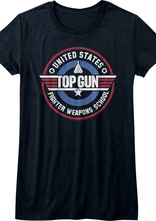 Womens Fighter Weapons School Top Gun Shirt - main product image