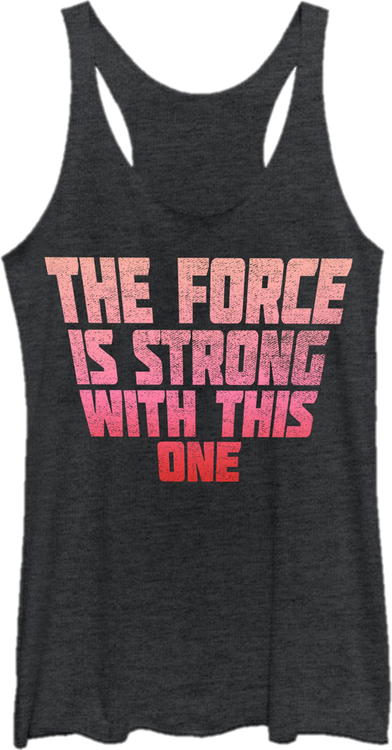 Ladies Force Is Strong Tank Top - main product image