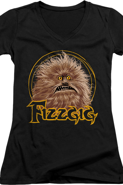 Ladies Friendly Monster Fizzgig Dark Crystal V-Neck Shirtmain product image