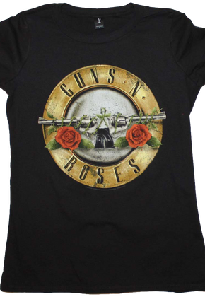 Ladies Guns N Roses Logo Shirt