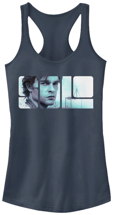 Ladies Han Solo Star Wars Tank Top - main product image