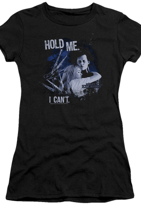 Ladies Hold Me Edward Scissorhands Shirt