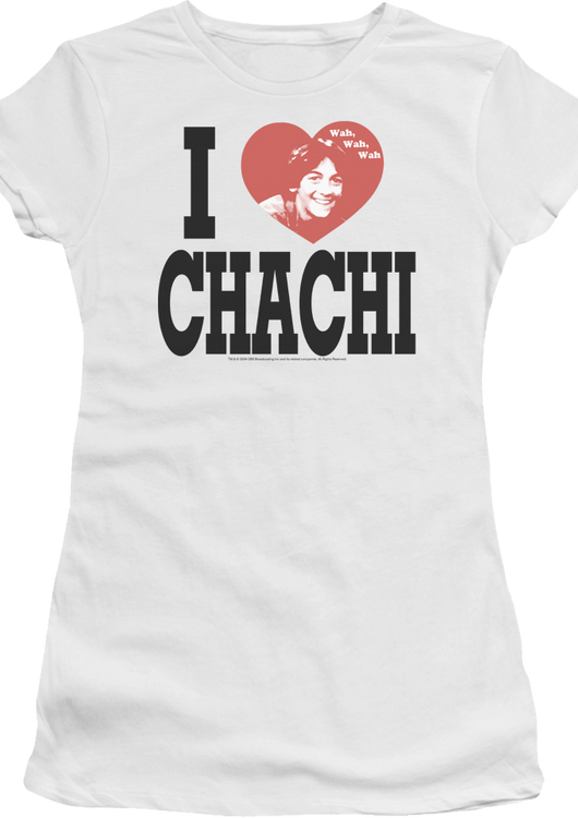 Ladies I Love Chachi Happy Days Shirt - main product image