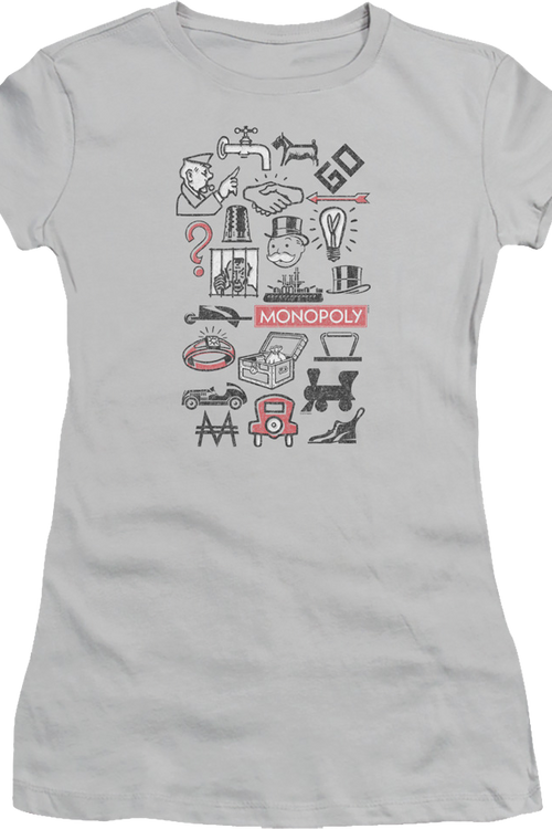 Ladies Icons Monopoly Shirtmain product image