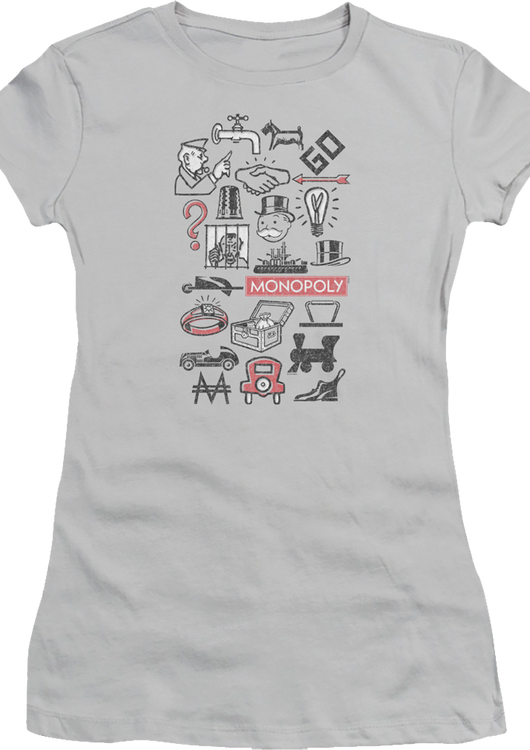 Ladies Icons Monopoly Shirt - main product image
