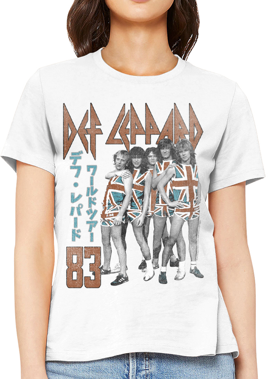 Womens Japanese Def Leppard Shirt - main product image