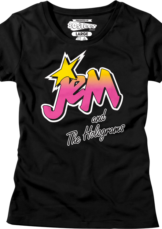 Womens Jem and the Holograms Shirt - main product image