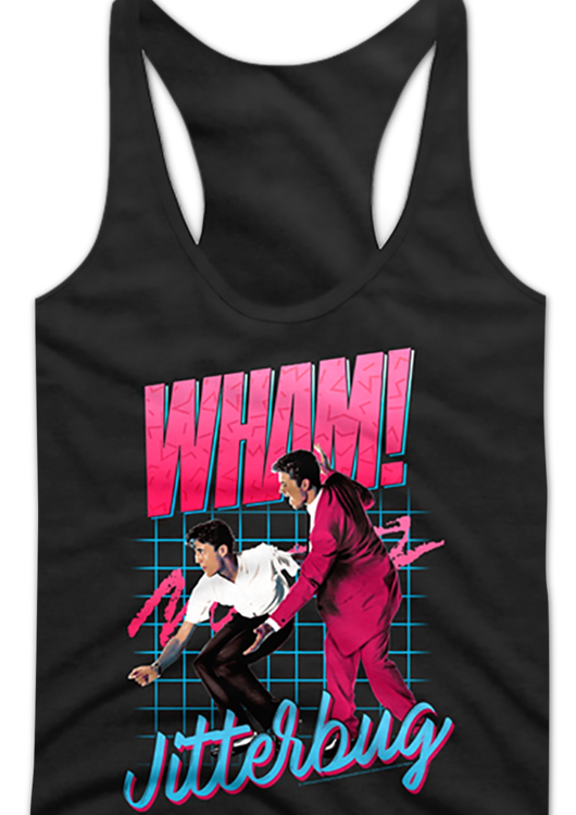Ladies Jitterbug Wham Racerback Tank Top - main product image