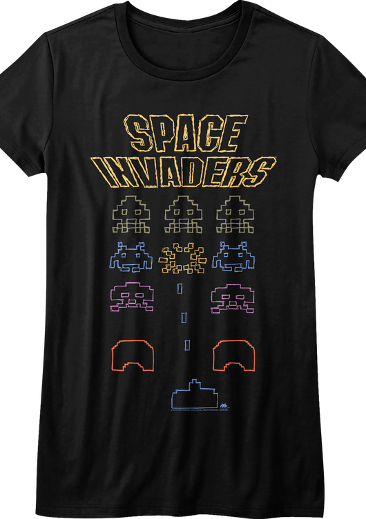 Ladies Kill Shot Space Invaders Shirt - main product image