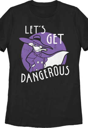 Womens Let's Get Dangerous Darkwing Duck Shirt