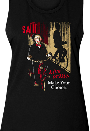 Ladies Make Your Choice Saw Muscle Tank Top