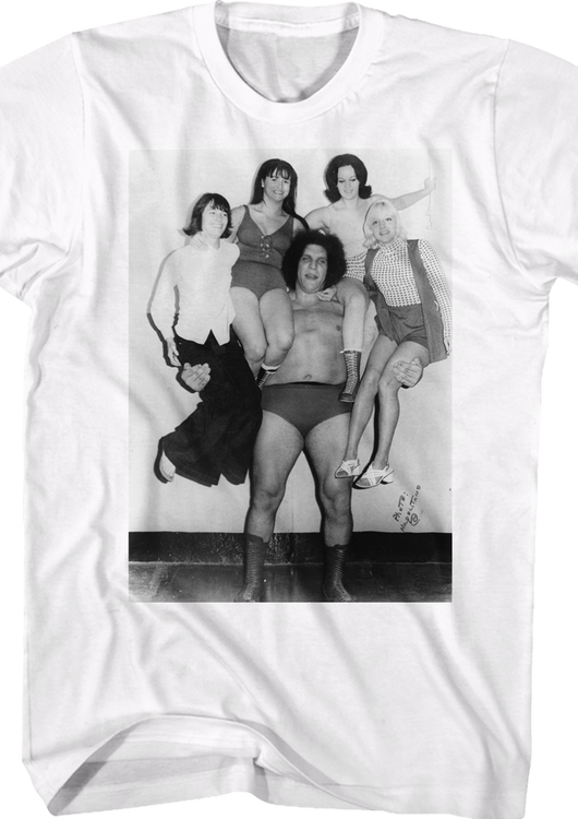 Ladies Man Andre The Giant T-Shirt - main product image