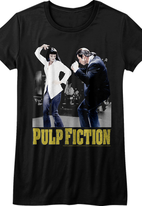 Womens Mia and Vincent Dancing Pulp Fiction Shirt