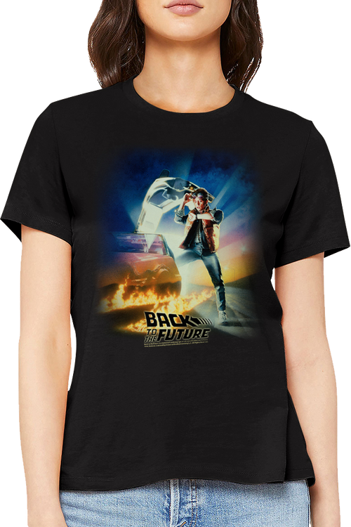 Womens Movie Poster Back To The Future Shirtmain product image