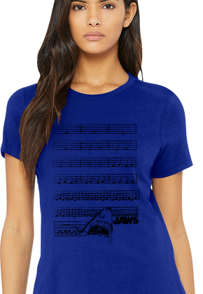 Womens Music Jaws Shirt