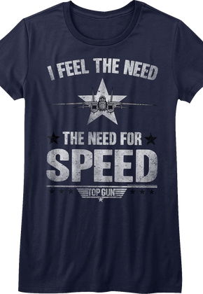 Womens Need For Speed Top Gun Shirt