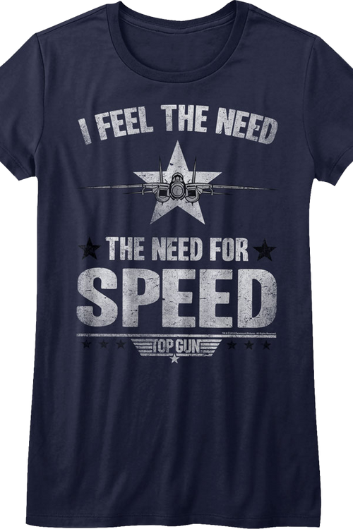 Womens Need For Speed Top Gun Shirtmain product image