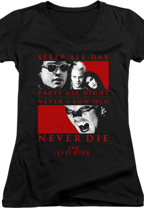 Ladies Never Die Lost Boys V-Neck Shirt